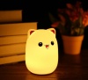 Лампа ночник Xiaomi 7 Colors Soft Bear Lamp Красные ушки