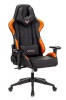 Кресло игровое Бюрократ VIKING 5 AERO ORANGE черный/оранжевый