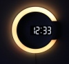 Часы настенные Espada Clock &amp; Led Light (Color Edition)
