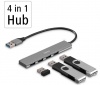 Концентратор USB Hama Ultra-Slim (200114)