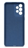 Чехол для смартфона Samsung Galaxy A53 5G, BoraSCO, синий (soft-touch, микрофибра)