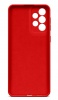 Чехол для смартфона Samsung Galaxy A33 5G, BoraSCO,красный (soft-touch, микрофибра)