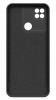 Чехол для смартфона Xiaomi Redmi 10A, BoraSCO, чёрный (soft-touch, микрофибра)