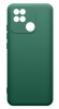 Чехол для смартфона Xiaomi Redmi 10C, BoraSCO, зелёный опал (soft-touch, микрофибра)