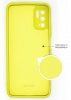 Чехол для смартфона Xiaomi Redmi Note 10S, PERO, жёлтый (liquid silicone)