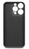 Чехол для смартфона Apple iPhone 14 Pro, BoraSCO, чёрный (soft-touch, микрофибра)
