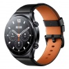 Смарт часы Xiaomi Watch S1 Black/Black leather strap + black fluoroplast strap (M2112W1)