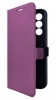 Чехол для смартфона Samsung Galaxy A54 5G, BoraSCO, фиолетовый (книжка)