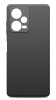 Чехол для смартфона Xiaomi Redmi Note 12 Pro+, BoraSCO, чёрный (soft-touch, микрофибра)