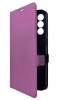 Чехол для смартфона Samsung Galaxy A24 4G, BoraSCO, фиолетовый (книжка)