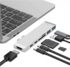 Концентратор USB Jet.A JA-HV11 Silver (MacBook Pro, MacBook Air)