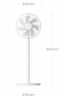 Вентилятор напольный Xiaomi Mijia DC Inverter Fan 1X Upgraded Белый / White (BPLDS07DM)
