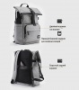 Рюкзак Xiaomi 90 Points Urban classic backpack Серый / Grey