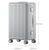 Чемодан Xiaomi Metal Luggage 24&quot; Черный (MJLXXLKRM)