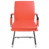 Кресло Бюрократ CH-993-Low-V/Red низкая спинка красный