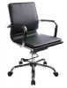 Кресло руководителя Бюрократ CH-993-Low/Black низкая спинка черный