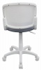 Кресло детское Бюрократ CH-W296NX/15-48 серый/белый