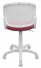 Кресло детское Бюрократ CH-W296NX/26-31 розовый/белый