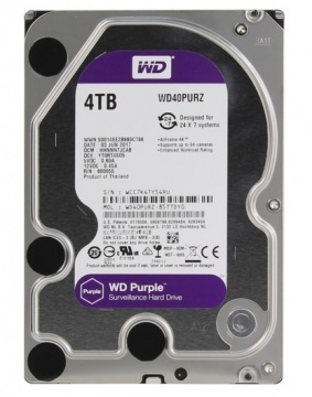 Жесткий диск Western Digital Purple 4 ТБ (WD40PURZ)