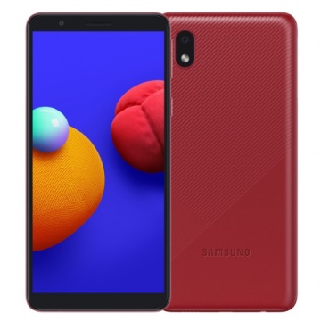 Смартфон Samsung Galaxy A01 Core 1/16Gb Красный