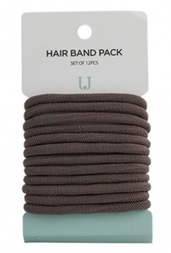 Резинка для волос Xiaomi Jordan&amp;Judy Hair Band Pack 12шт Коричневая (NV032)