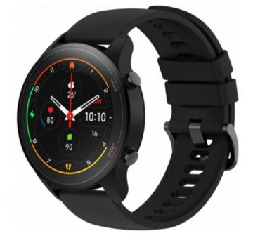 Смарт часы Xiaomi Mi Watch Черные (XMWTCL02)