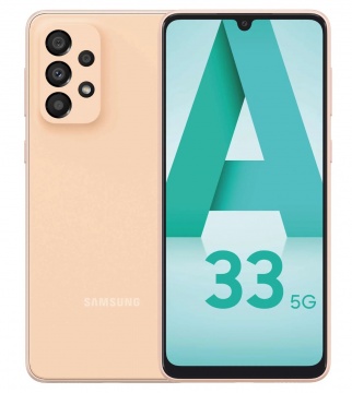 Смартфон Samsung Galaxy A33 5G 8/128Gb Персиковый