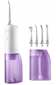 Ирригатор Xiaomi SOOCAS Portable Oral Irrigator W3 Pro Фиолетовый (4 насадки)