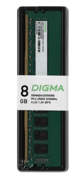 DDR4 DIMM  8 Гб, Digma (DGMAD43200008D)