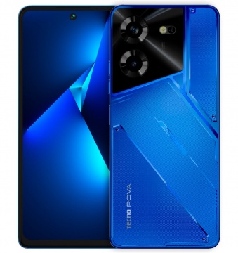 Смартфон TECNO POVA 5 8/128Gb Синий/Hurricane blue