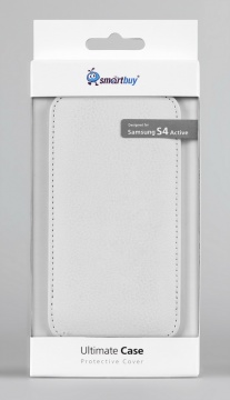 Чехол для смартфона SmartBuy SBC-Full Grain S4 Active-W Белый