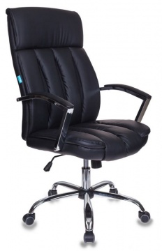 Кресло руководителя Бюрократ T-8000SL/BL+BLACK черный