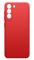 Чехол для смартфона Samsung Galaxy S22, BoraSCO, красный (soft-touch, микрофибра)